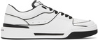 Dolce & Gabbana White New Roma Sneakers