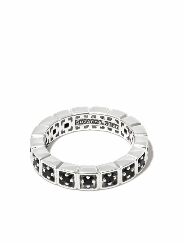 Photo: Suzanne Kalan 18K White Gold Mini Sapphire Ring