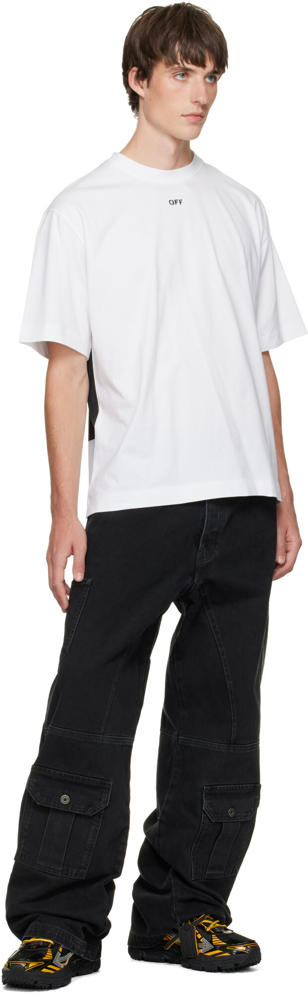 Off-White White Negative Arrow Skate T-shirt