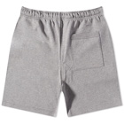 Acne Studios Forge Face Sweat Short in Light Grey Melange