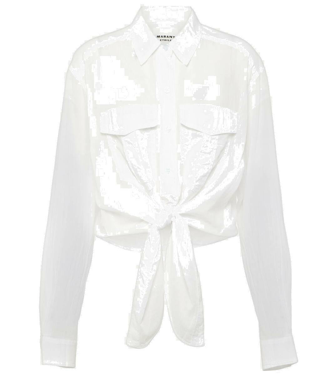 Marant Etoile Nath cotton blouse Isabel Marant Etoile