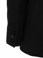 SAINT LAURENT - Wool Gabardine One Button Blazer