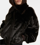 The Frankie Shop Pam faux fur bomber jacket