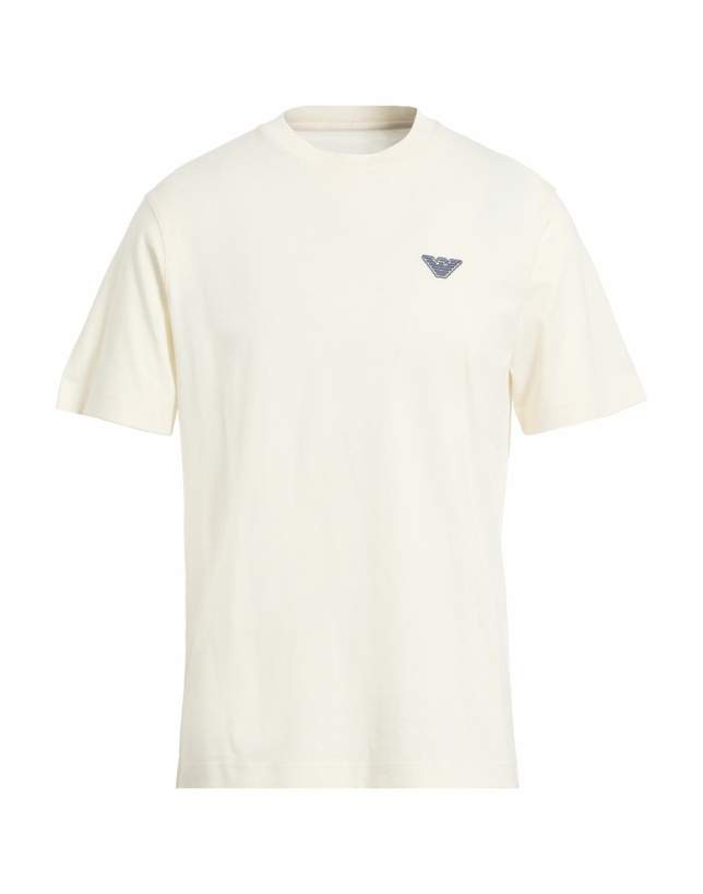 Photo: Emporio Armani Mens T-shirt in Ivory