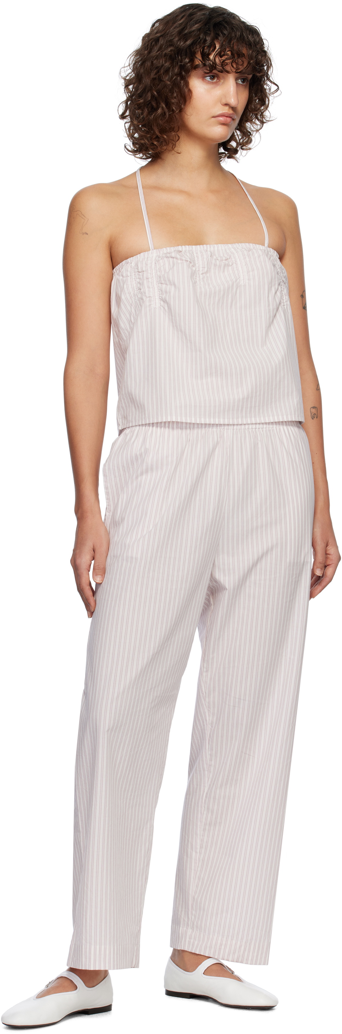 Deiji Studios Pink Ease Lounge Pants