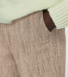 Auralee - Wool-blend pleated pants