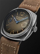 Panerai - Radiomir Otto Giorni Hand-Wound 45mm Stainless Steel and Leather Watch, Ref. No. PAM01347