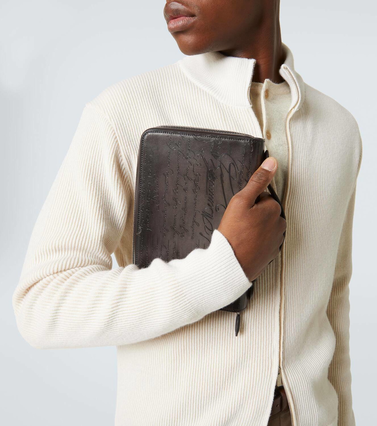 Berluti Un Jour Scritto leather briefcase