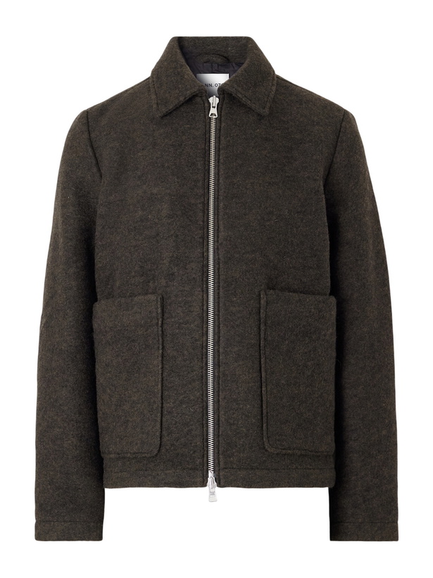Photo: NN07 - Gael Brushed Wool-Blend Jacket - Gray