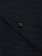 A.P.C. - Micky Virgin Wool-Blend Twill Bomber Jacket - Blue