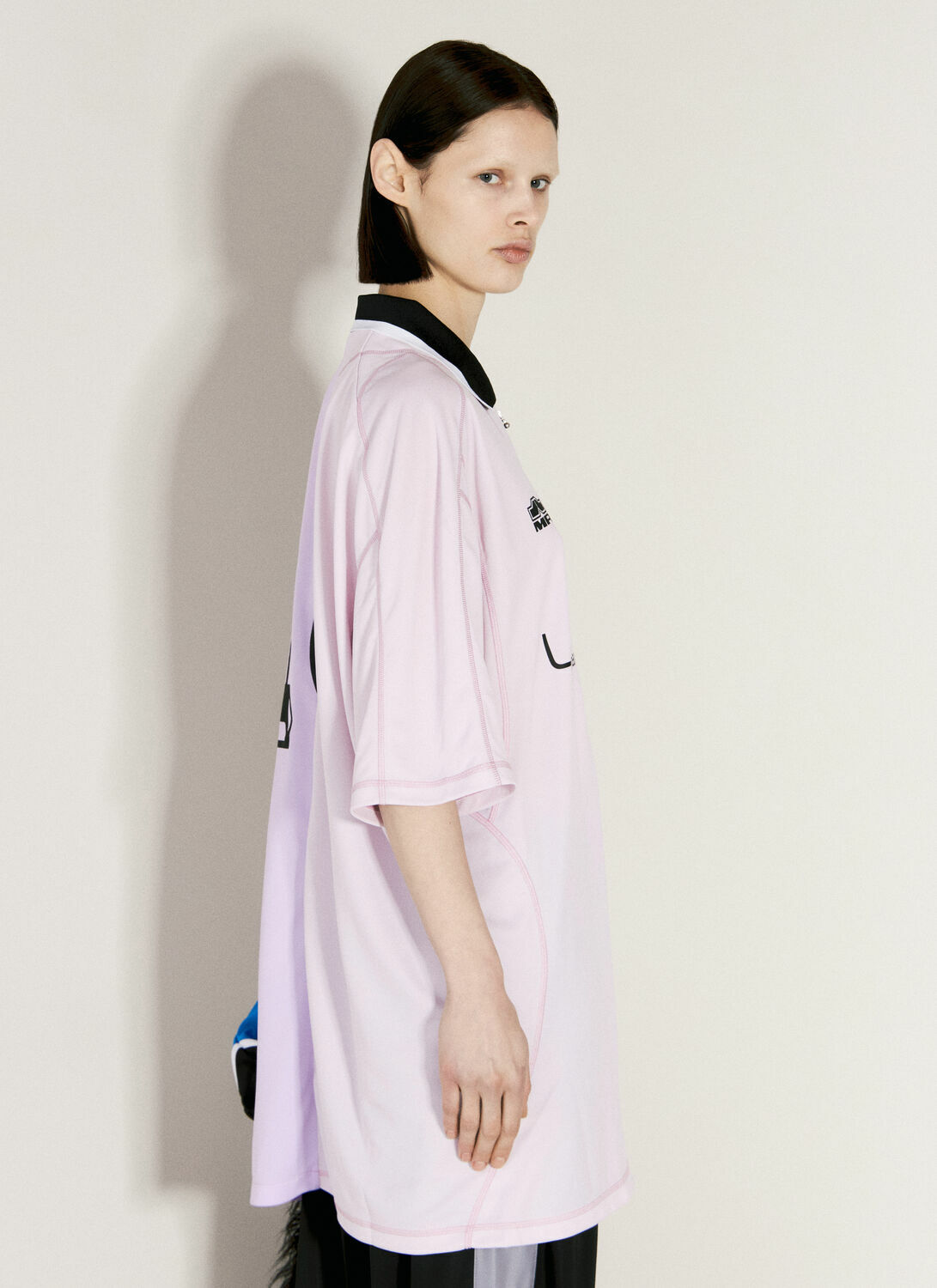 Martine Rose Half And Half Football Top