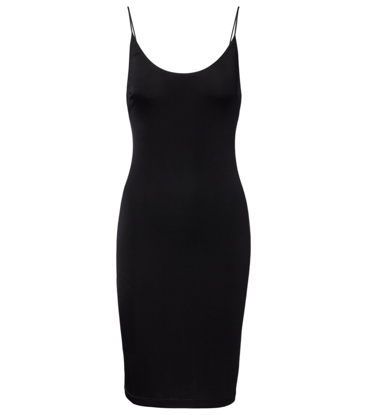 Photo: Saint Laurent Cassandre jersey midi dress