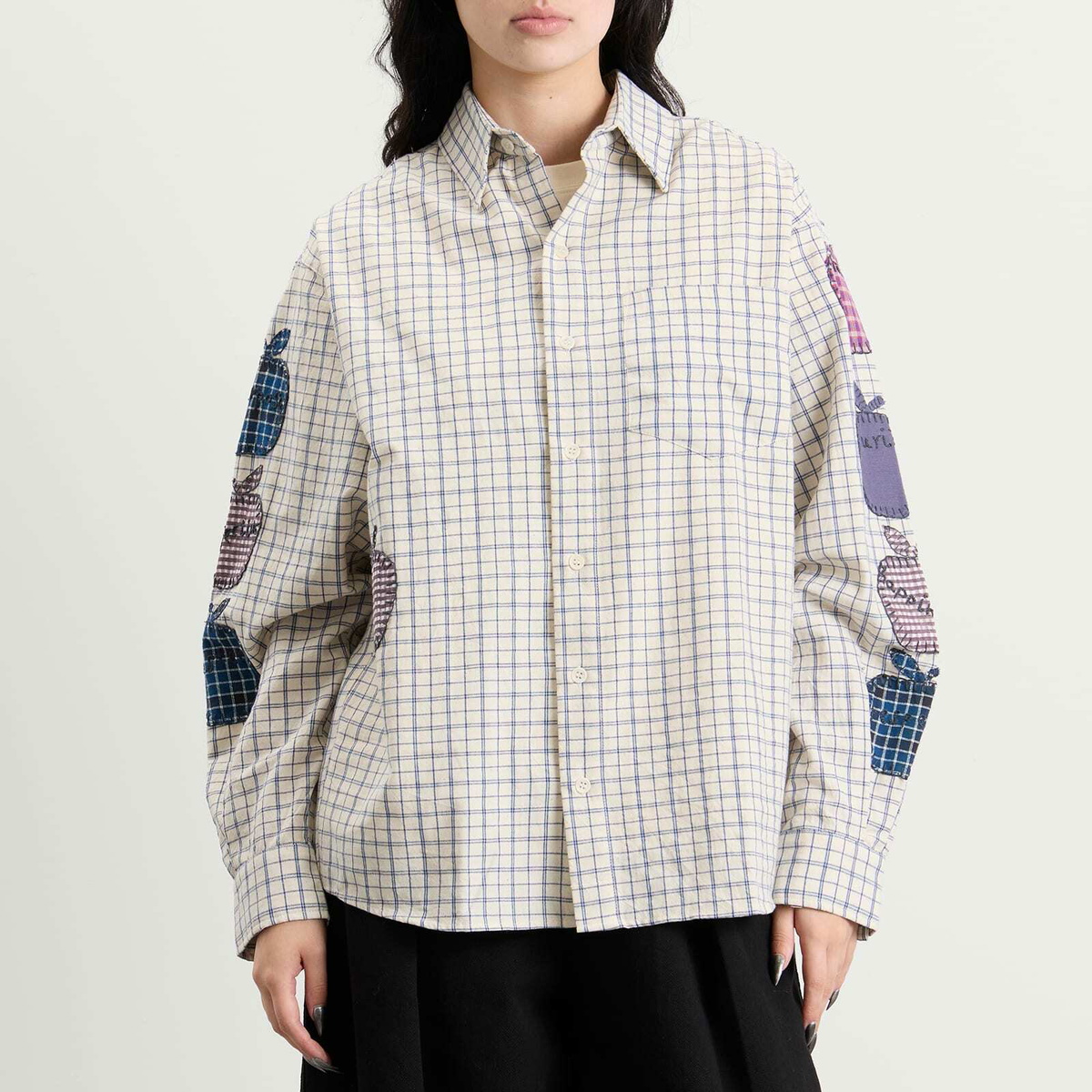 Story mfg. Women's Plane Shirt in Affirmations