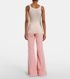 Gabriela Hearst Nevin pointelle cashmere and silk tank top