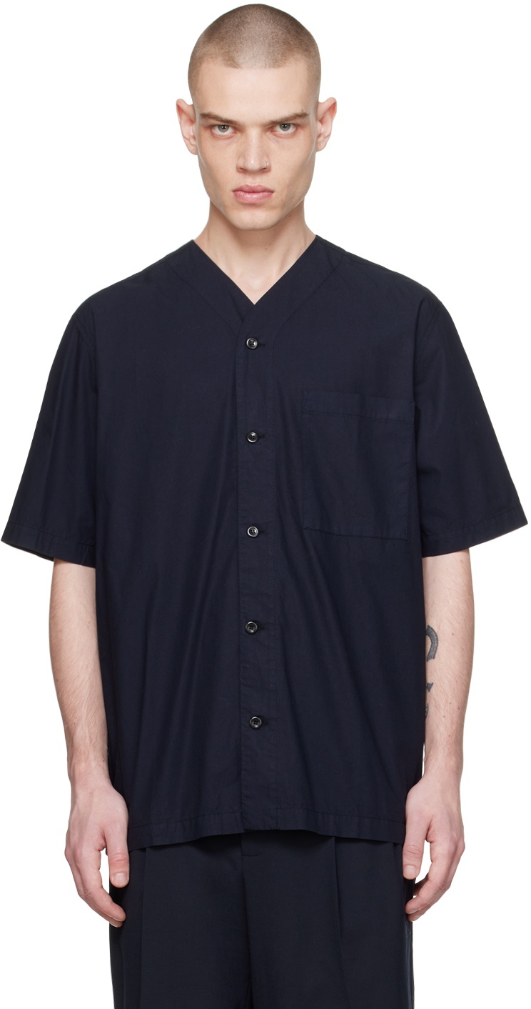 Photo: NORSE PROJECTS Navy Erwin Shirt