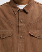 Levis WESTERN INSPIRED TRUCK Brown Mens Denim Jacket