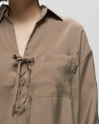 Daily Paper Hazel Shirt Brown - Womens - Shirts & Blouses