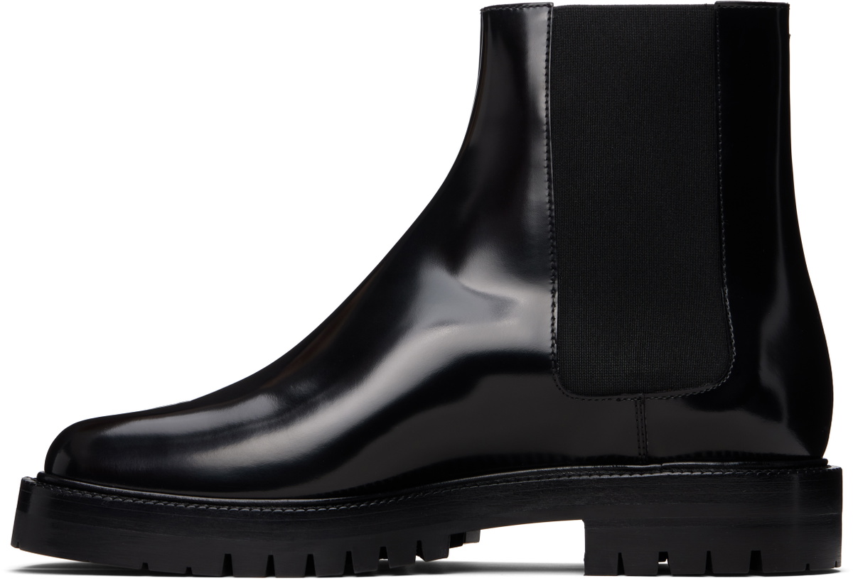 Maison Margiela Black Tabi Chelsea Boots