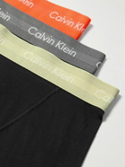 Calvin Klein Underwear - Three-Pack Stretch-Cotton Boxer Briefs - Black