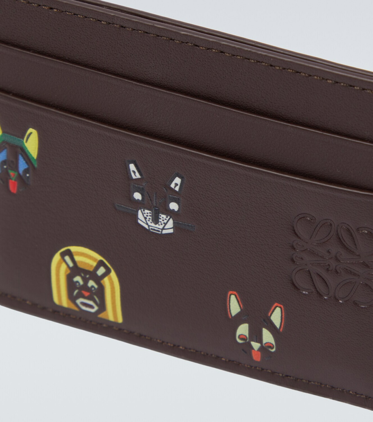 Loewe x Louis Wain leather card holder