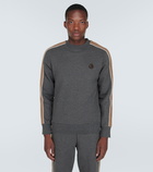 Moncler Cotton-blend jersey sweatshirt