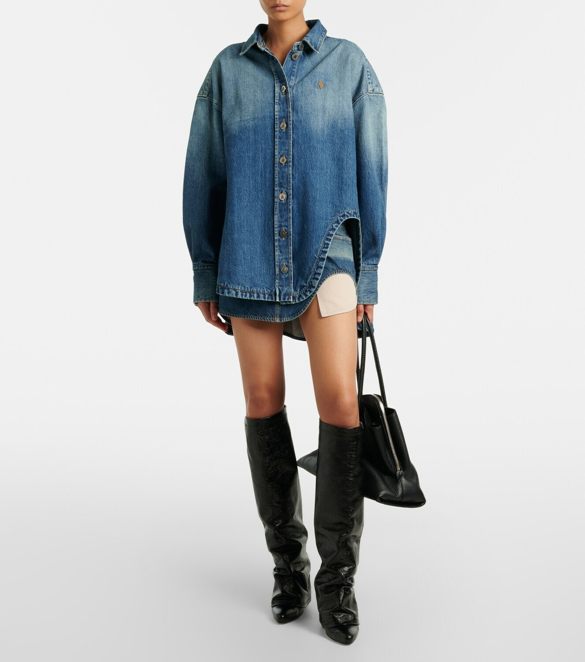 The Attico Denim shirt