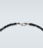 Ileana Makri 9kt white gold beaded necklace with opals