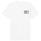 Boys Own Men's Barry Moon Cult Print T-Shirt in White