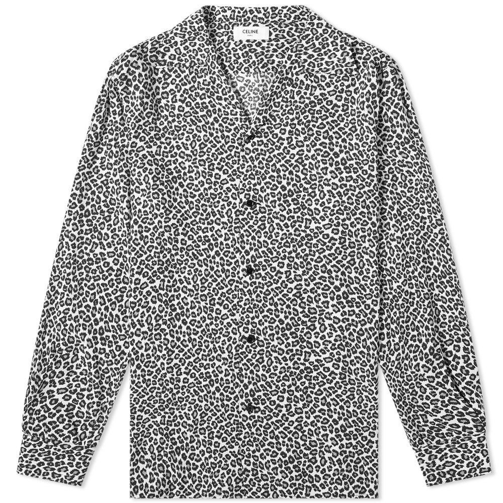 Photo: Celine Leopard Print Shirt