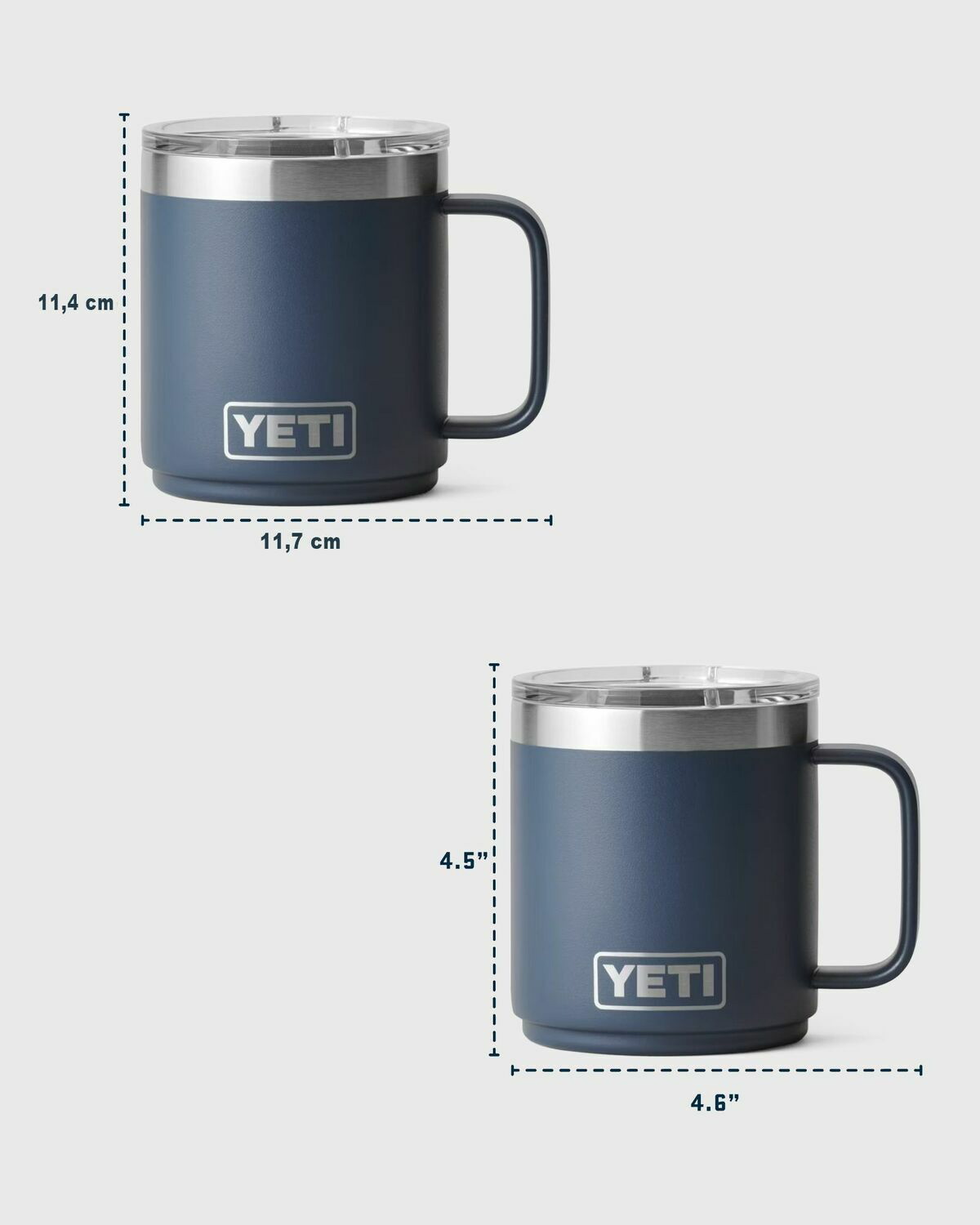 YETI Rambler 10 Oz Mug MS 2.0 Beige Mens Kitchen- & Tableware Yeti