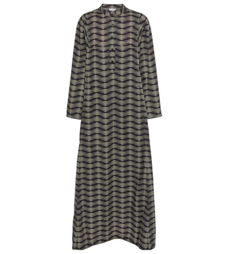 Photo: Dries Van Noten Printed cotton poplin maxi dress