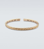 David Yurman Chevron 18kt gold cuff bracelet