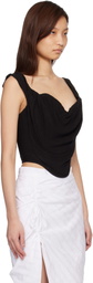 Vivienne Westwood Black Sunday Corset Top