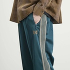 Needles Men's Poly Smooth Track Pants in Green