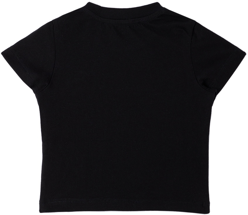 Balmain Baby Black Printed TShirt Balmain