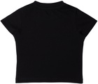 Balmain Baby Black Printed T-Shirt