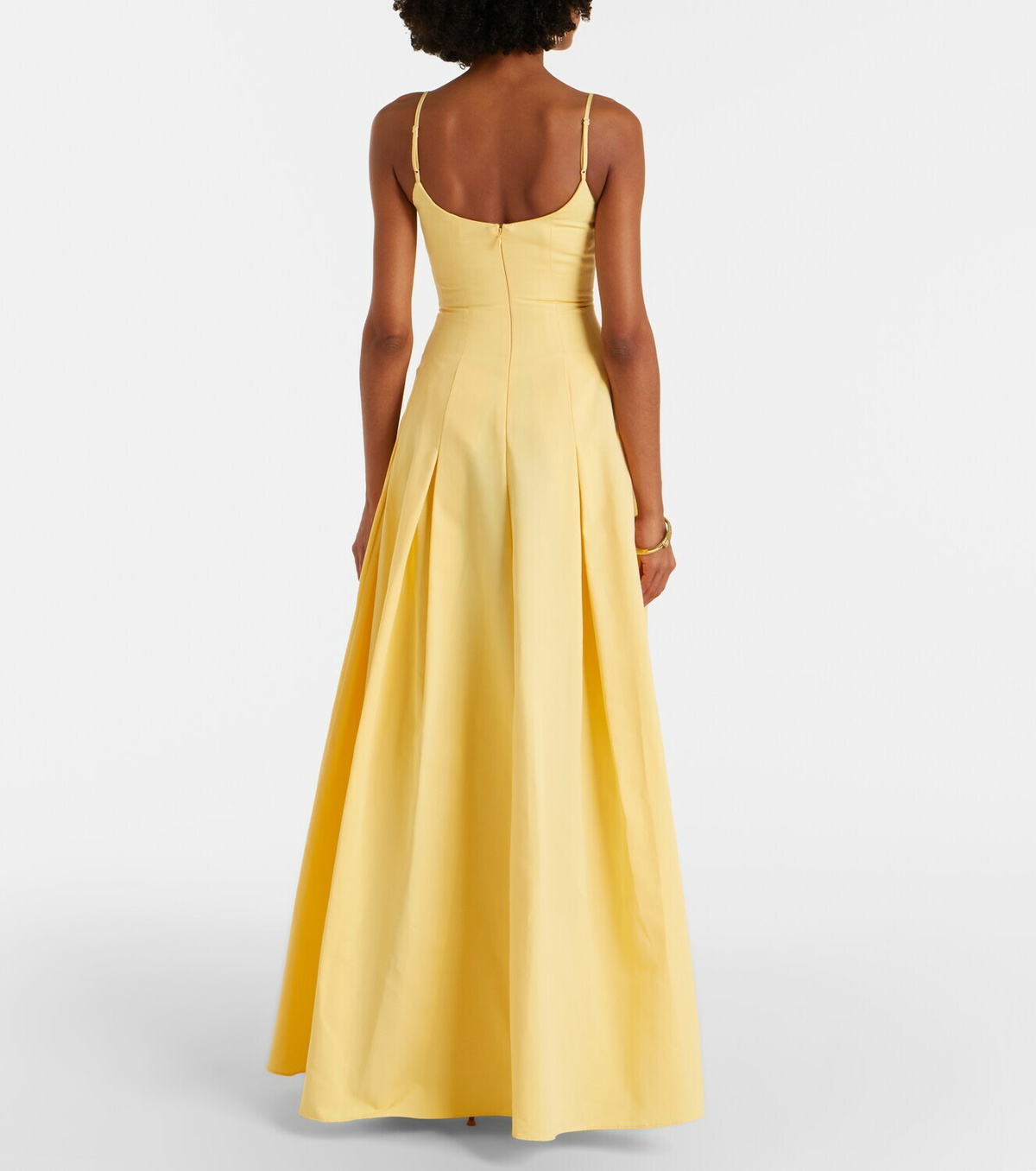 Staud Joy cotton-blend gown