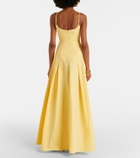 Staud Joy cotton-blend gown