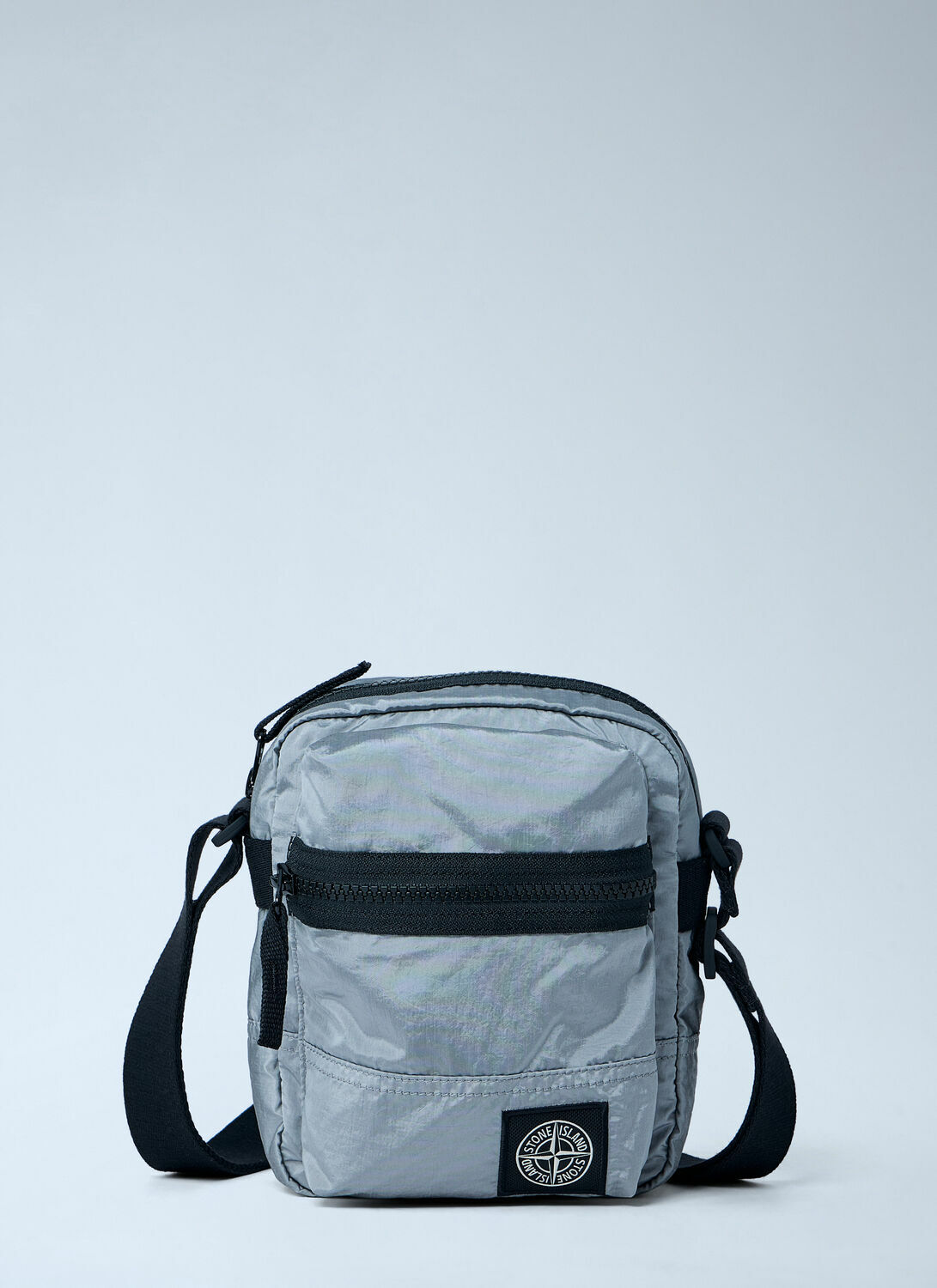 Stone Island Logo Motif Crossbody Bag