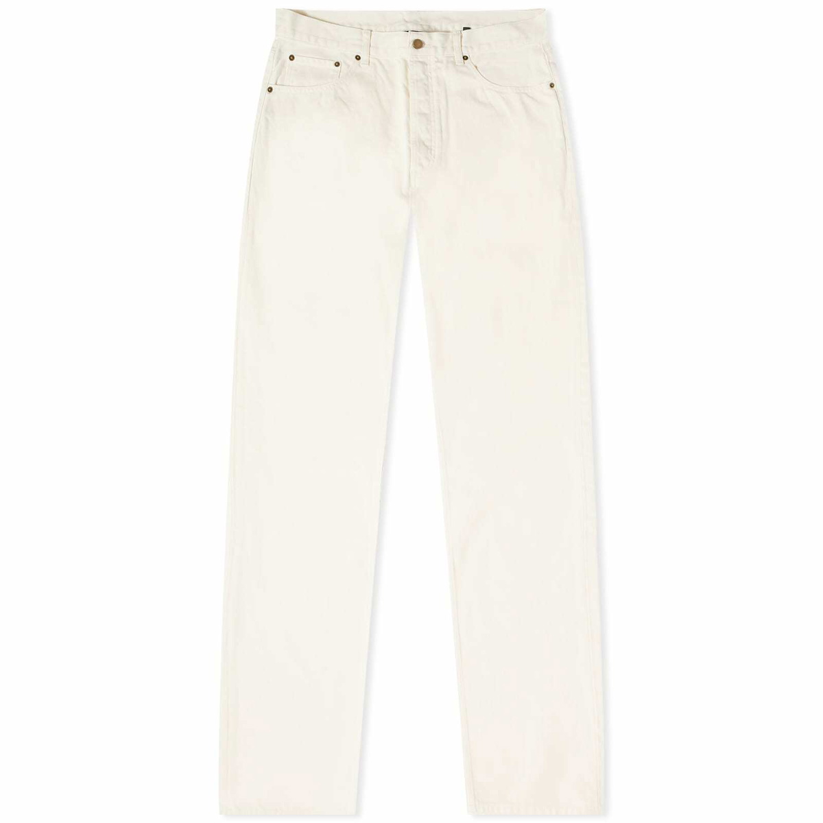 Fear of God ESSENTIALS Men's 5 Pocket Jean in Cloud Dancer