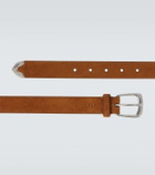 Ralph Lauren Purple Label Suede belt