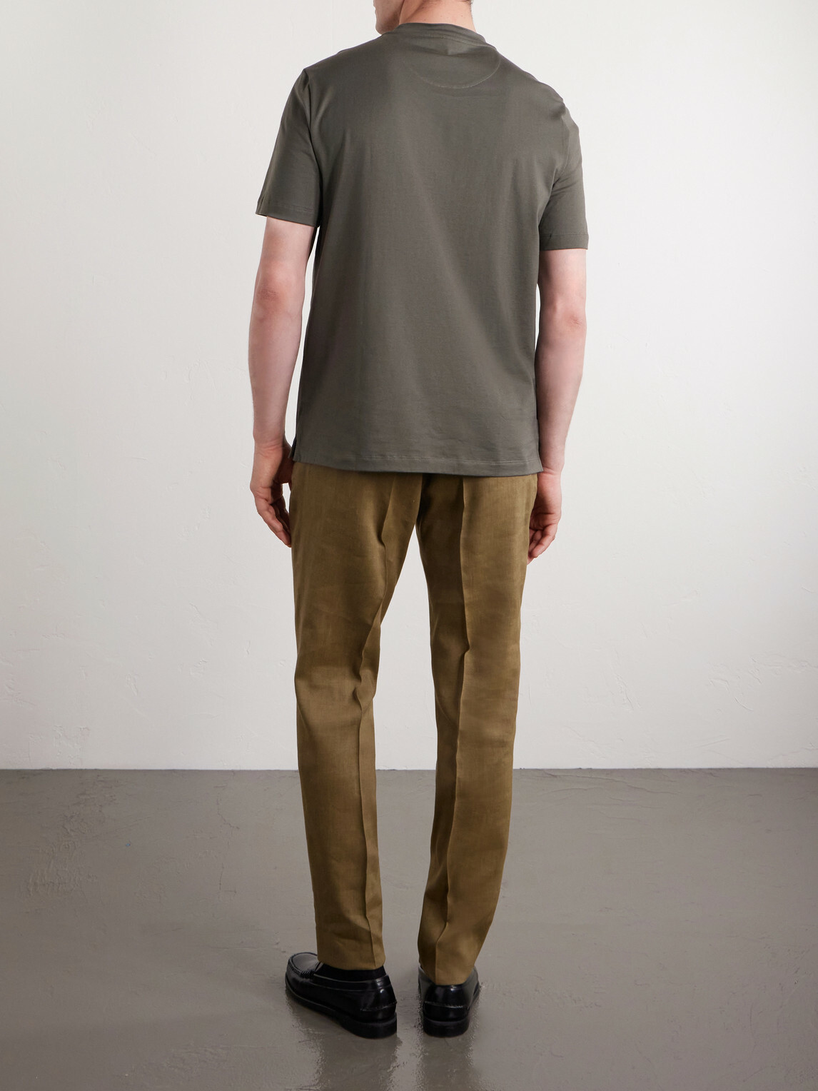 Brioni - Cotton-Jersey T-Shirt - Green