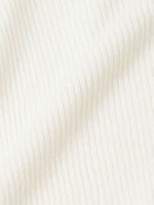 Onia - Johnny Slim-Fit Ribbed Linen-Blend Polo Shirt - White
