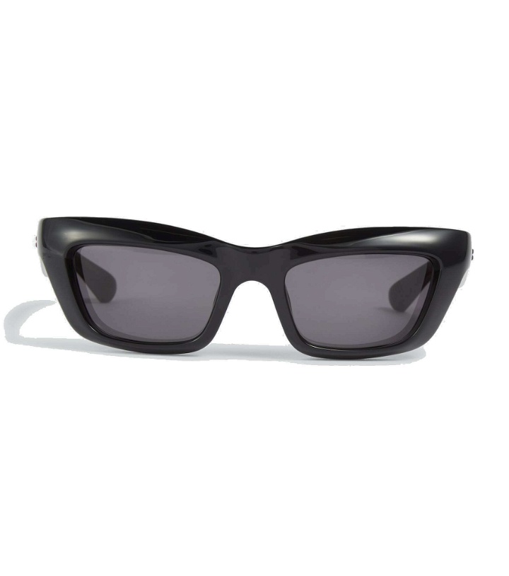 Photo: Bottega Veneta - Mitre square sunglasses