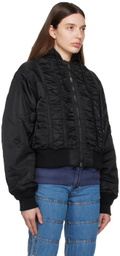 MadeMe Black Alpha Industries Edition MA-1 Bomber Jacket