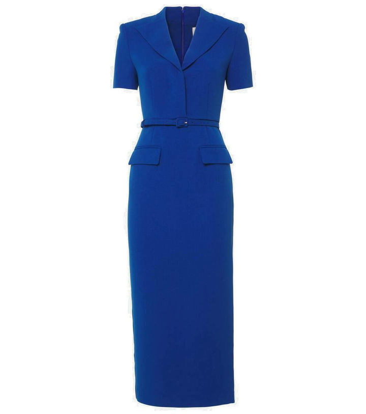 Photo: Roland Mouret Belted cady midi dress