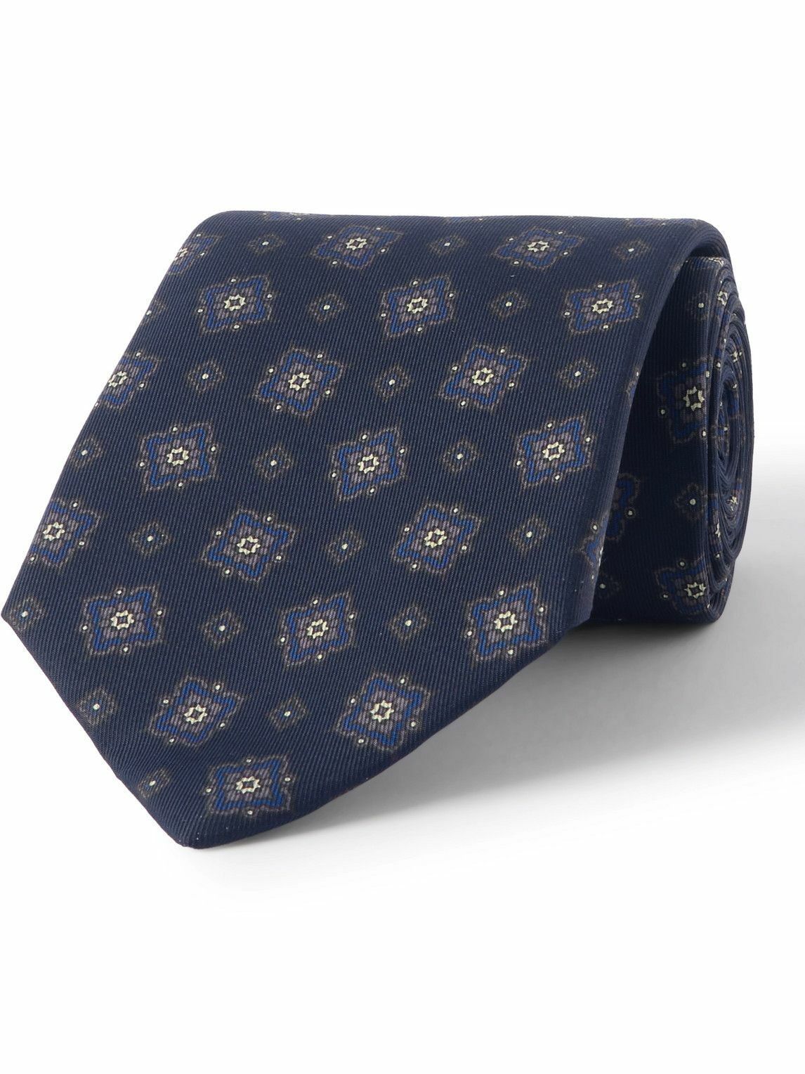 Dunhill - 9.5cm Printed Silk-Twill Tie