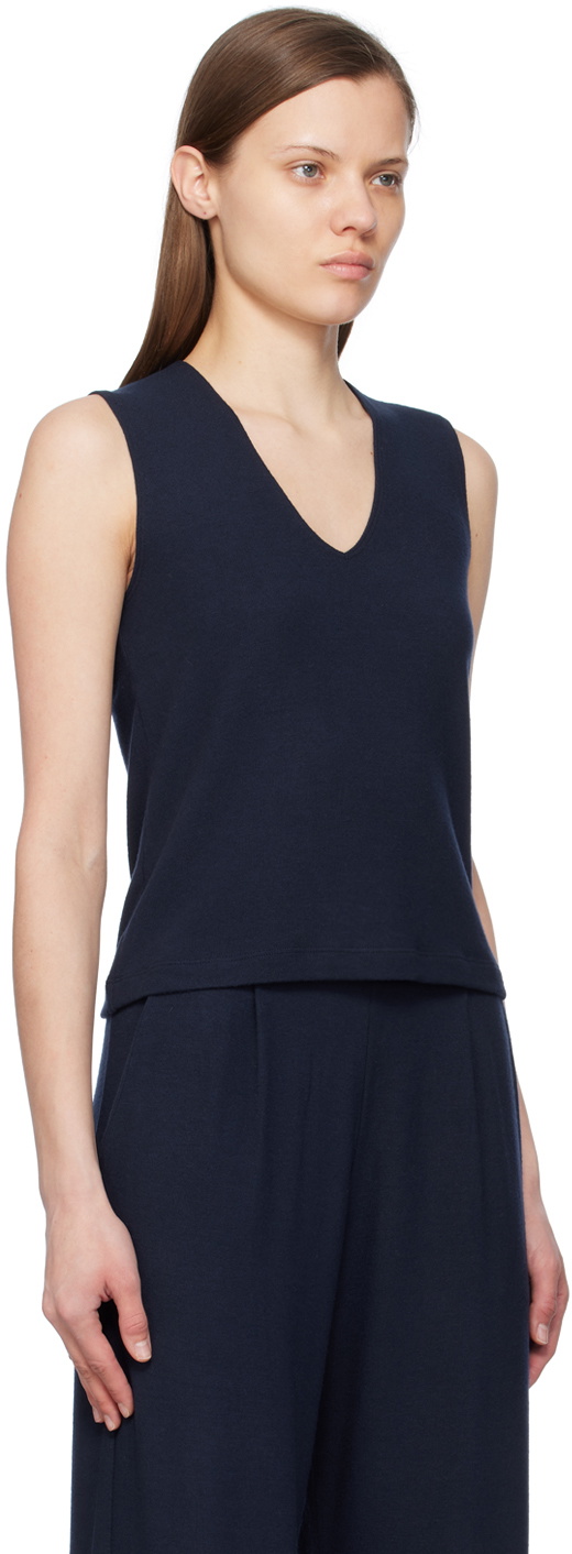 LESET Navy Lauren Vest