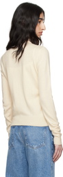 GUIZIO Off-White Delphine Cardigan