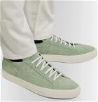Common Projects - Original Achilles Suede Sneakers - Green